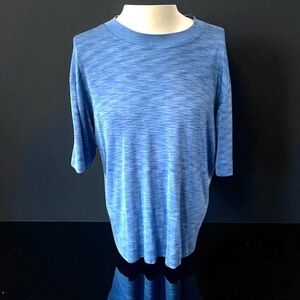 JHANE BARNES SILK SHORT SLEEVE T-SHIRT SIZE MEDIUM